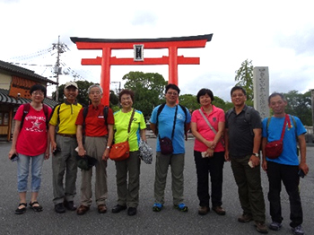 「中華民国山岳協会・富士登山ツアーを受け入れ」（2016年8月）