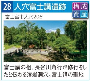 28人穴富士講遺跡